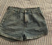 American Eagle High Waisted  Jean Shorts