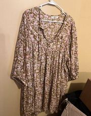 Natural life xl boho dress