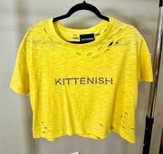 Kittenish Graphic Tee!