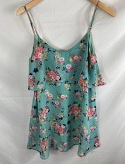 Lucca Couture Urban Outfitters Floral Sleeveless Shift Dress size small