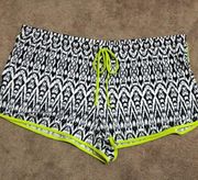 Apt 9 Sleepwear Aztec Tribal Shorts XXL