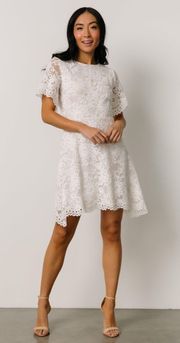 Aasha Lace Short Dress