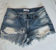 jean shorts