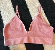 Pink Anthropologie Bralette