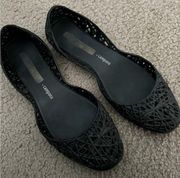 Melissa Black Flats 8