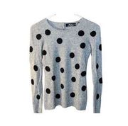 Saks Fifth Avenue Polk Dot Cashmere Sweater