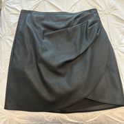 Abercrombie Faux Leather Skirt