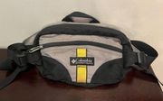 Columbia Sportswear Fanny Waist Hip Pack Adjustable grey Black Yellow.