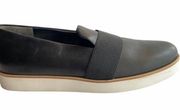 Via Spiga Black Leather Platform Loafer Right Shoe (one shoe) Size 7