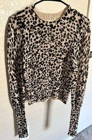 Leopard Sweater | S