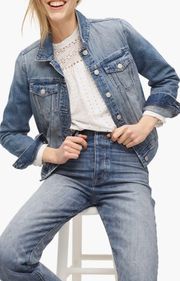 J. Crew Denim Jacket in Brilliant Day Wash Size S