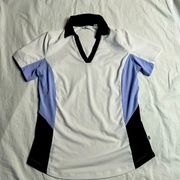 Lady Hagen Colorblock Golf Polo Shirt Size Small