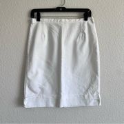 MaxMara Womens White Pencil Skirt