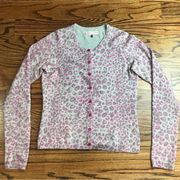 Rebecca Taylor Silk/cashmere cardigan sweater