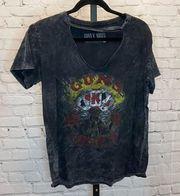 Guns N' Roses Distressed T-Shirt Size Large