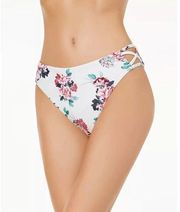 MINKPINK Swim Bottoms Pretty Petals High Waist NWT Size Large