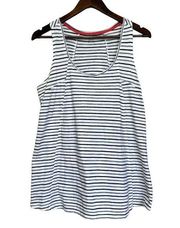 Toad & Co Paintbrush Tank Sz M Stripe Racerback Organic Cotton Gorpcore Normcore