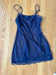 Victoria's Secret  babydoll mess slip dress