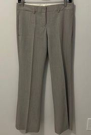Theory Stretch Wool Light Gray Trousers