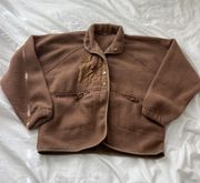 Brown Sherpa Jacket