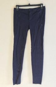 Vince Black Ponte Skinny Pants with‎ Zipper Pockets Womens Size 2 Work Career