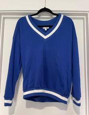 Royal Blue Relaxed Sweatshirt