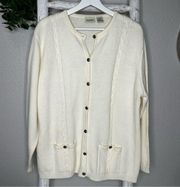 Classic Elements Cardigan * Cream * XL