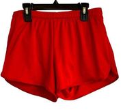 Augusta sportswear moisture management red shorts with inner brief women M