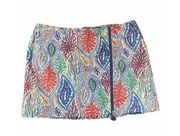 Lilly Pulitzer Coral Design Zipper Skirt Size 8