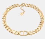 Dior 30 MONTAIGNE CHOKER Gold-Finish Metal