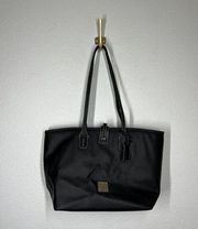 Dooney & Bourke Large Laptop Tote Bag Black Leather