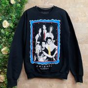 Friends TV Television Series Official Photo Frame Sweatshirt Full Cast Small