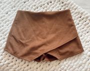 Brown Envelope Skort