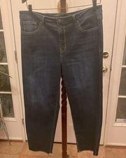 SEVEN DARK BLUE DENIM JEANS SIZE 14