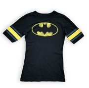 Black/Yellow Batman Tee, Women's XS