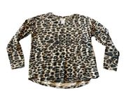 Ariat Cheetah Print Long-Sleeve Tee Size S