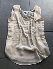 Forever 21 Cream Blouse Tank