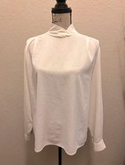 Oscar de la Renta Expressions Vintage white off blouse size 14