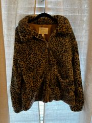 Animal Print Jacket. 