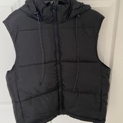 Black Puffer Vest