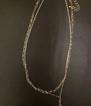 Muti strand pendant necklace