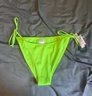 Neon Green Swimsuit Bottoms