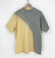 Acne Studios + Net Sustain Oversized Ombré Organic Cotton Jersey T Shirt S