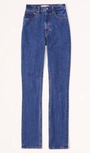 Abercrombie Ultra High Rise 90s Slim Straight Jean
