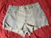 Abercrombie & Fitch Cutoff Denim Shorts