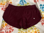 Maroon champion athletic shorts