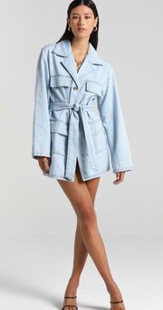 Victory Boulevard Denim Mini Dress