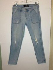 Hollister Vintage Boyfriend Blue Jeans Size 0/24