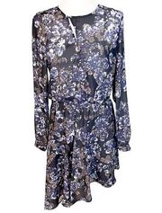 Parker NWT Bluebonnet Asymmetrical Dress, Small, MSRP $398