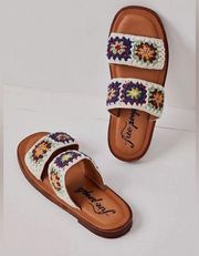 Juliet Crochet Sandals multi combo casual classic comfy summer